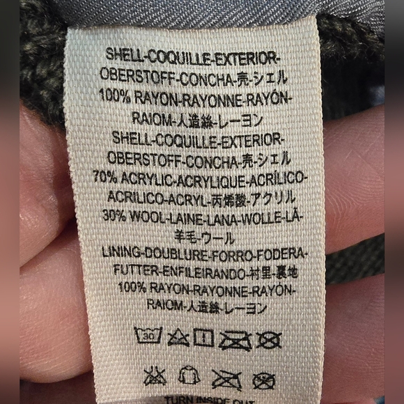 Free People Faux Vegan Leather Motto Style Jacket Size 0 - Picture 6 of 9